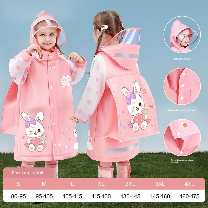 Kinder-Regenmantel für Jungen und Mädchen, Grundschüler der ersten Klasse, Speziell für die Schule, Jungen Kindergartenkinder, 2025 Neues Modell Regenponcho
