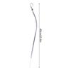 25.6in Engine Oil Dipstick Chrome Steel Fit for Small Block Chevy Motors 305 350 400 80-85 Passenger Side