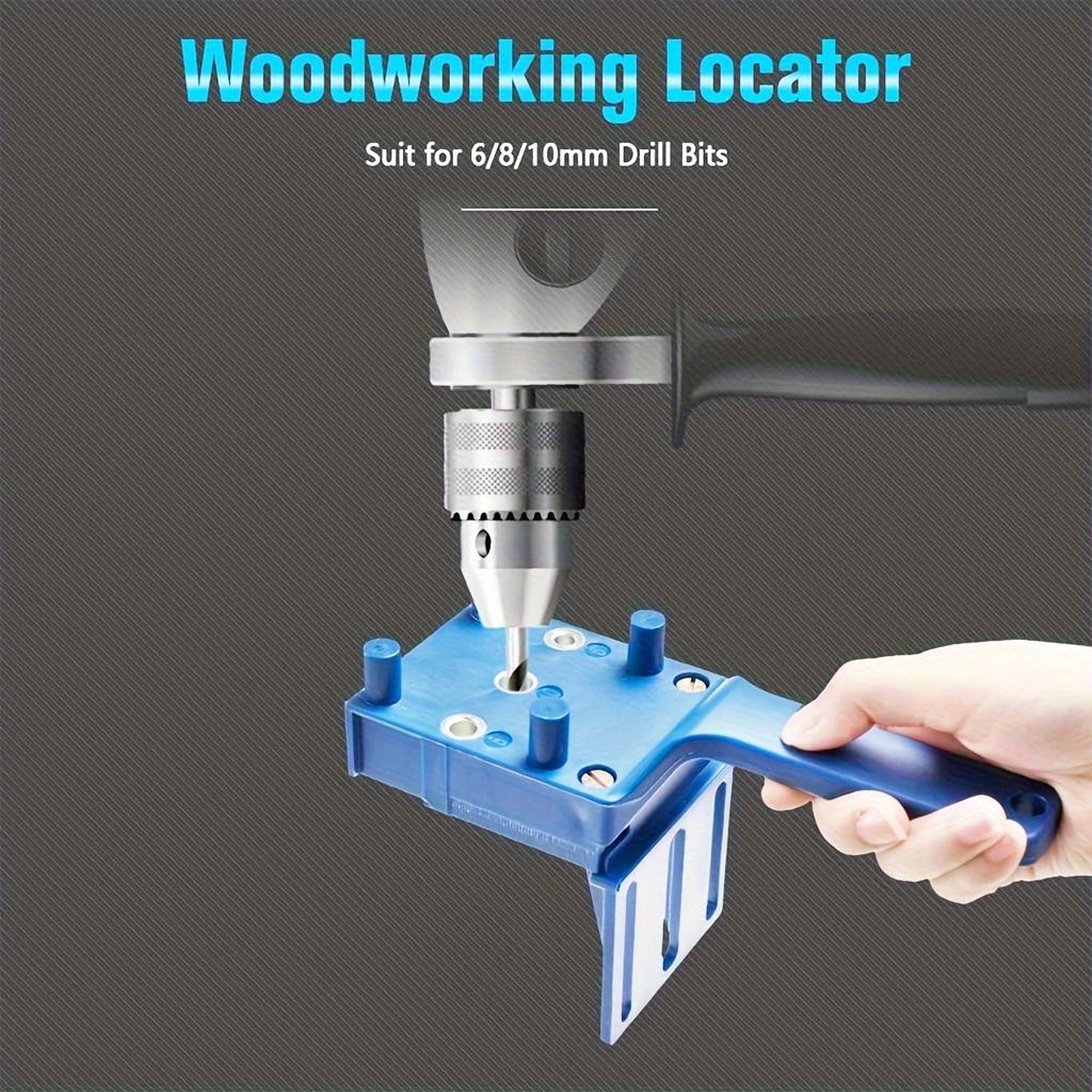 ABS Plastic Handheld 6/8/10mm Woodworking Bit Hole Punch