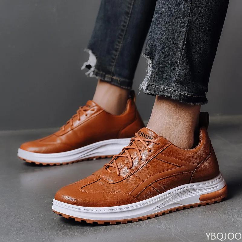 Sports Single Shoes Men's New Casual Simple Versatile Outdoor Hiking Flat Bottomed Anti Slip Men's Vulcanized Shoes Sneakers