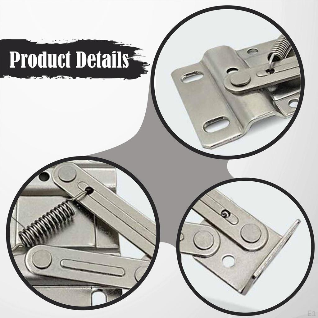 2x Flip Out Tray Hinges Replacement Maintenance Organizer Close