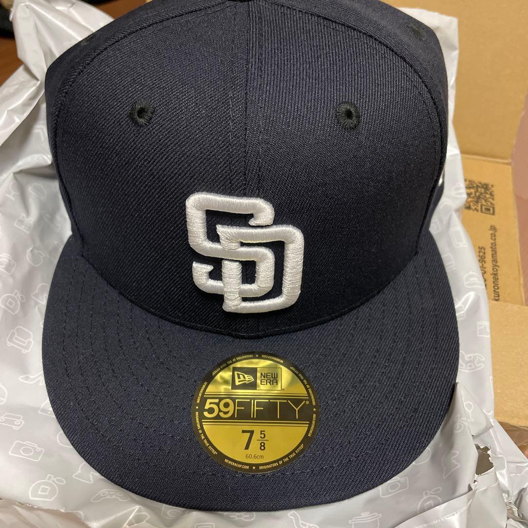 Used NEW ERA 59FIFTY SD Cap 7 5/8 Navy