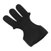 Archery Gloves Professional Lightweight Adjustable 3 Finger Archery Finger Tab Gloves for Shooting Hunting Targeting