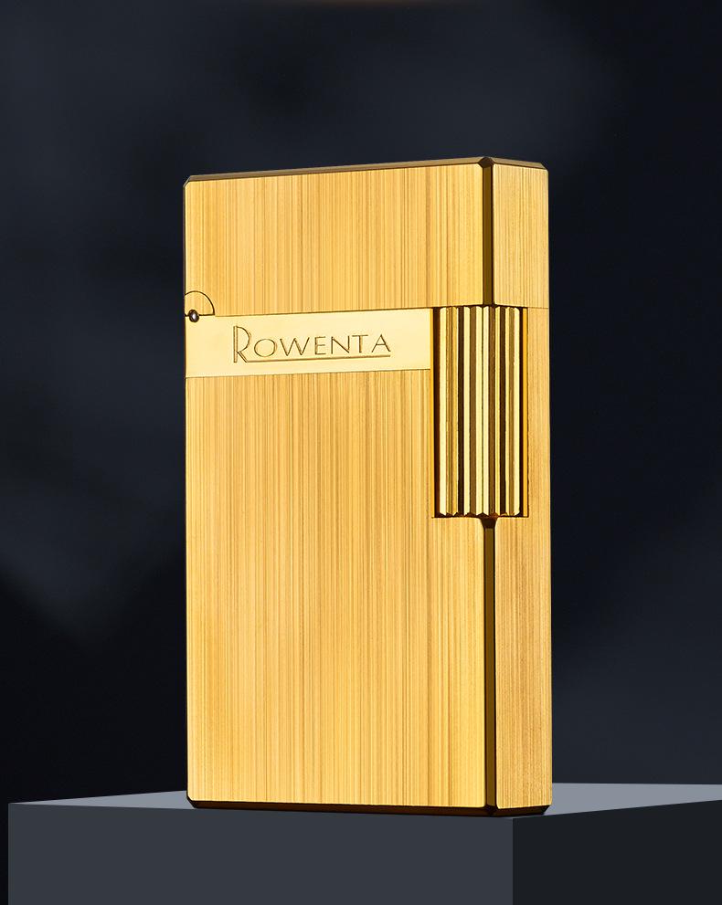 **New Good Luck Retro Flint Lighter**: Creative Side-Slip Ignition with Old-Fashioned Charm