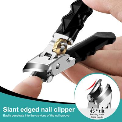 Large Stainless Steel Nail Clipper Toenail Clippers Wide Jaw Opening Toenail Clippers For Thick Toenails For Seniors