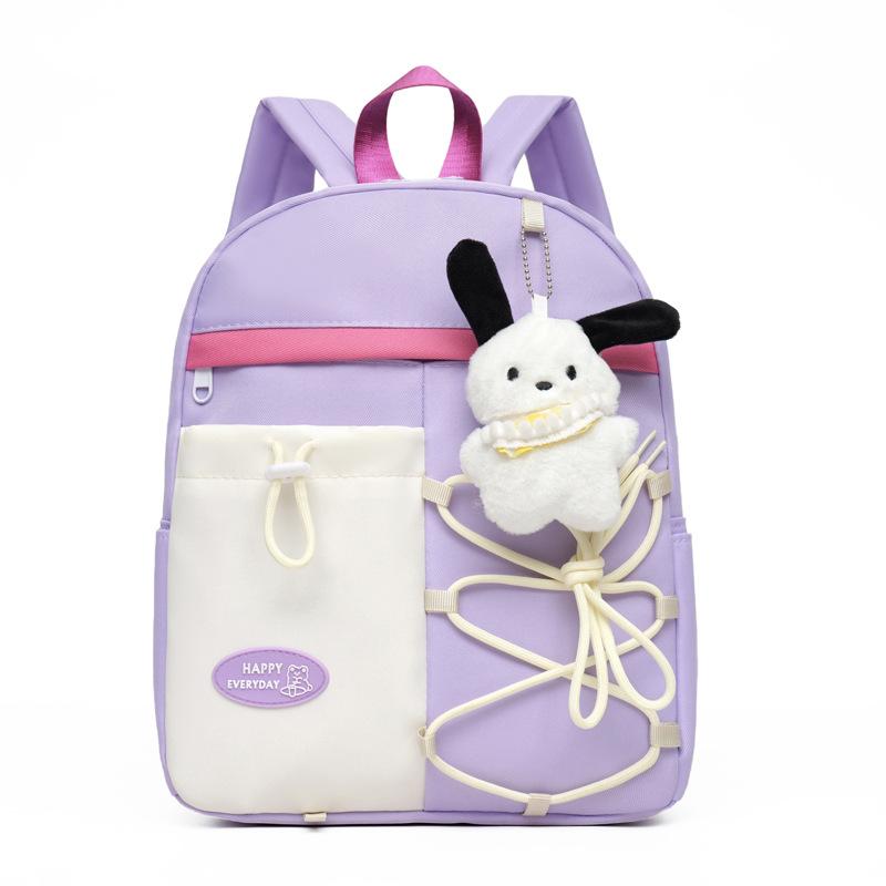 

Stylish And Light Backpack For Boys And Girls Featuring Cartoon Patterns Ideal School For фиолетовый