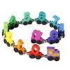 1 Set Wooden Magnetic Number Train Toys Montessori Educational Toy Train Kit Early Cognition Learning Teaching Sets For Toddlers