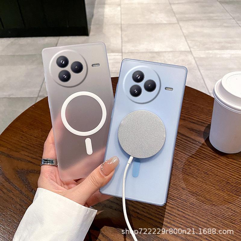 Магнитный чехол с полным покрытием против падений для телефона Xiaomi Civi 5 Pro Xiaomi Civi 5Pro белый