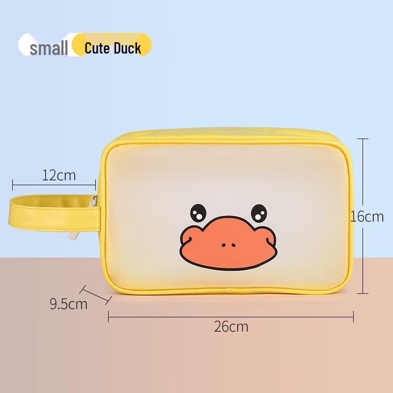 Transparent Duck Travel Cosmetic Bag
