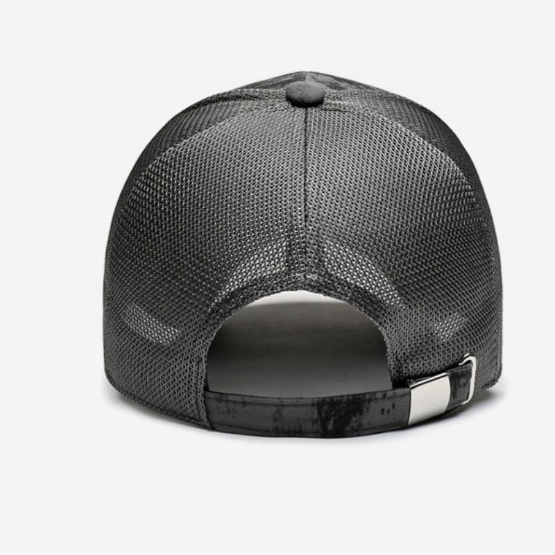 Northwood Men's Summer Quick-drying Breathable Mesh Baseball Cap Outdoor Sun Protection Visor Mesh Cap Peaked Hat