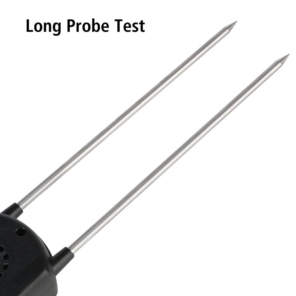 Digital with Measuring Probe Grain Moisture Meter Humidity Tester for Corn Wheat Rice Bean Smart Sensor LCD Display Agricultural Tools Hygrometer