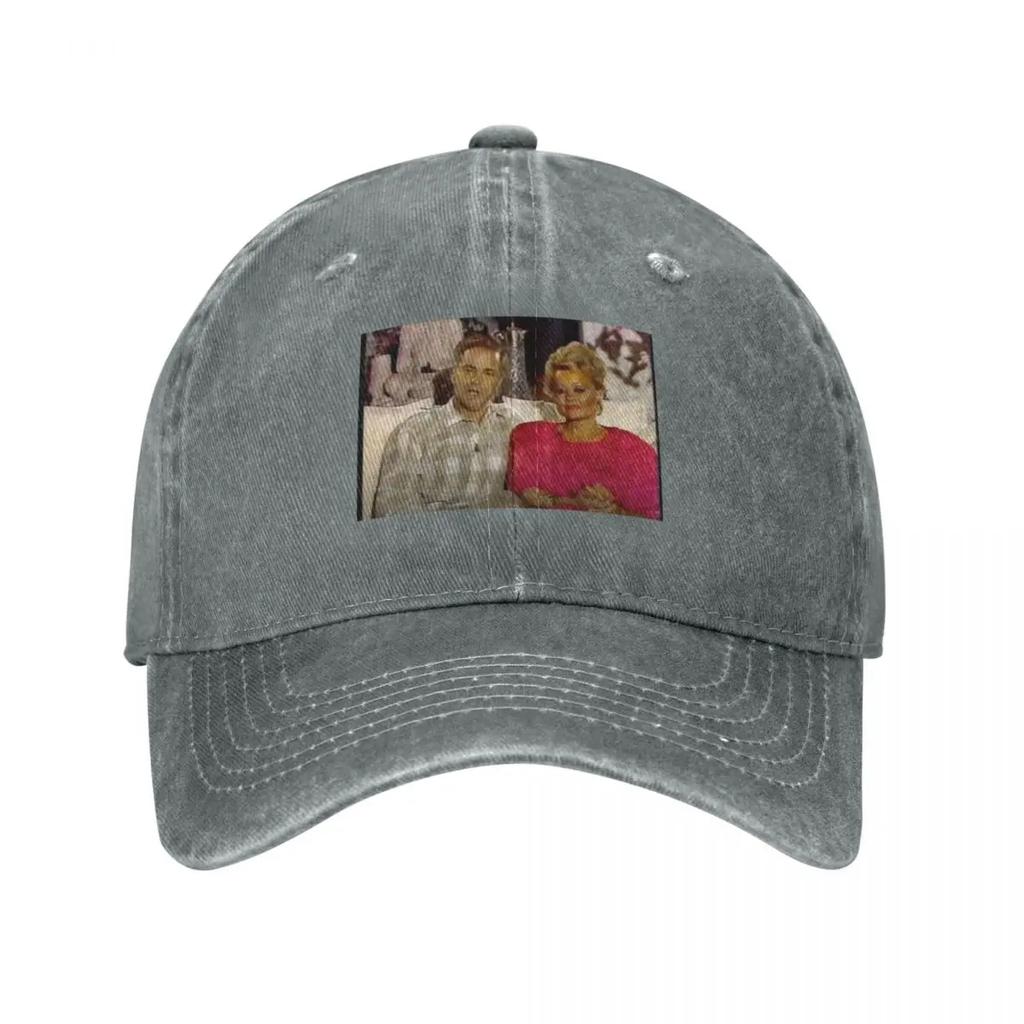 Jim and Tammy Faye Bakker on Nightline Baseball Cap Unisexs big size hat Custom Cap Golf Cap Sun Boy Womens
