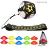 Football Trainer Kick Throw Solos Practice Training Aids Control Skill Adjusted