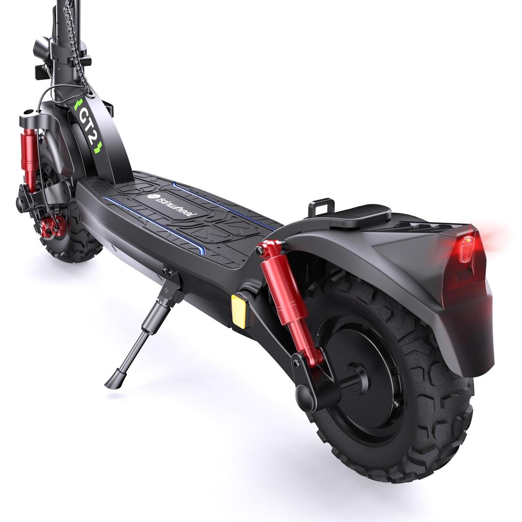 Isinwheel GT2 Electric Scooter - 1000W Motor, 60KM Range, 11" Off-Road Tires, Dual Suspension for Powerful Performance