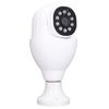 Bulb Security Camera 1080P WiFi Surveillance Camera Motion Tracking Two Way Audio Night Vision for