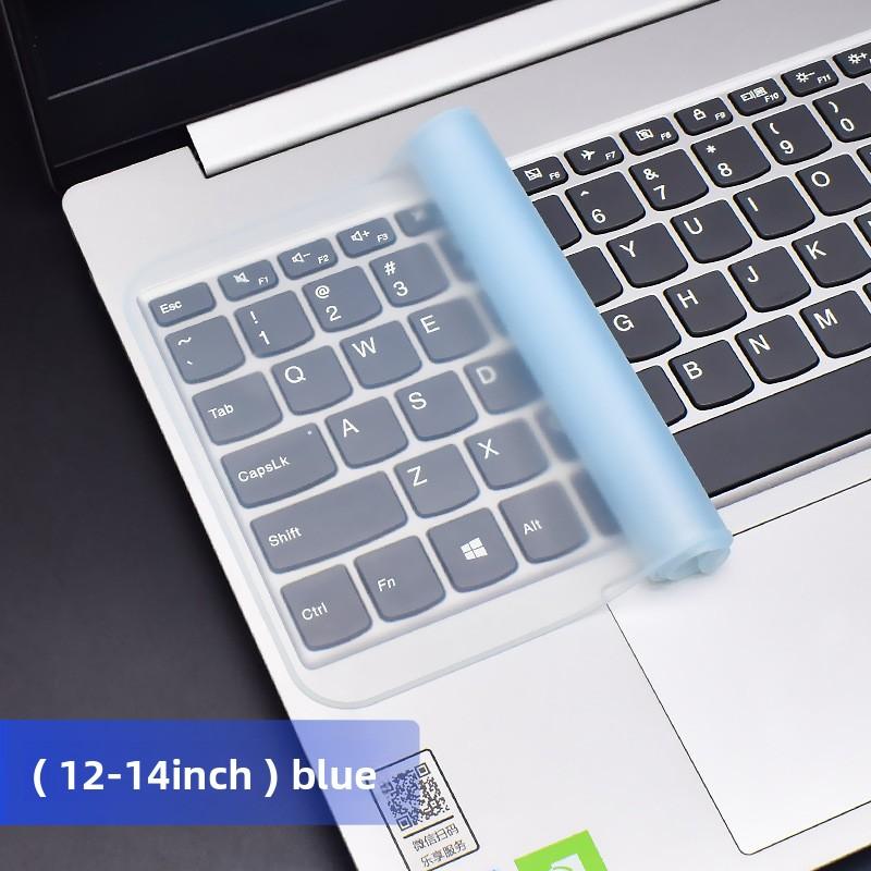 Silicone Laptop Keyboard Cover Protector Skin for 14/15.6 Inch Laptops, Dustproof and Waterproof