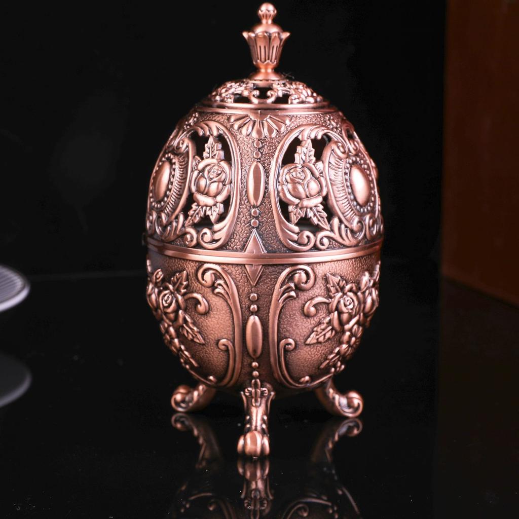 Metal Arabian Religious Incense Burner, Creative Home Decor, Ornament for Spiritual Ambiance, Gift for Meditation Space