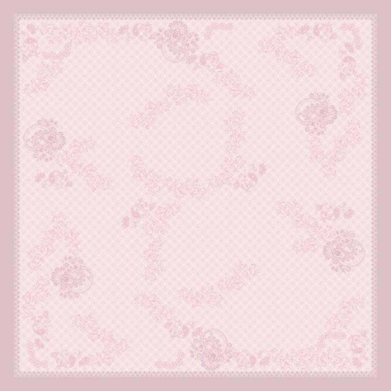 Lightweight Cotton Voile Square Scarf Women Floral Print Wrap Shawl 110x110cm All-Season Boho Chic Accessory