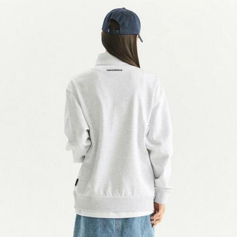 New Balance Unisex Half Zip Sweatshirt Nbncd3