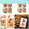 Xh100 Childrens Adorable Cartoon Thanksgiving Turkey Interactive Puzzle Stickers Set