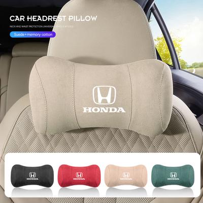 Car Neck Protection Pillow Headrest Lumbar Support For Civic Fit Jazz Accord Pilot CRV Odyssey Passport City Shuttle HRV