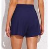 CHARMLEAKS Women Swim Shorts with Pockets High Waisted Bathing Suit Bottoms Tummy Control Swimsuit