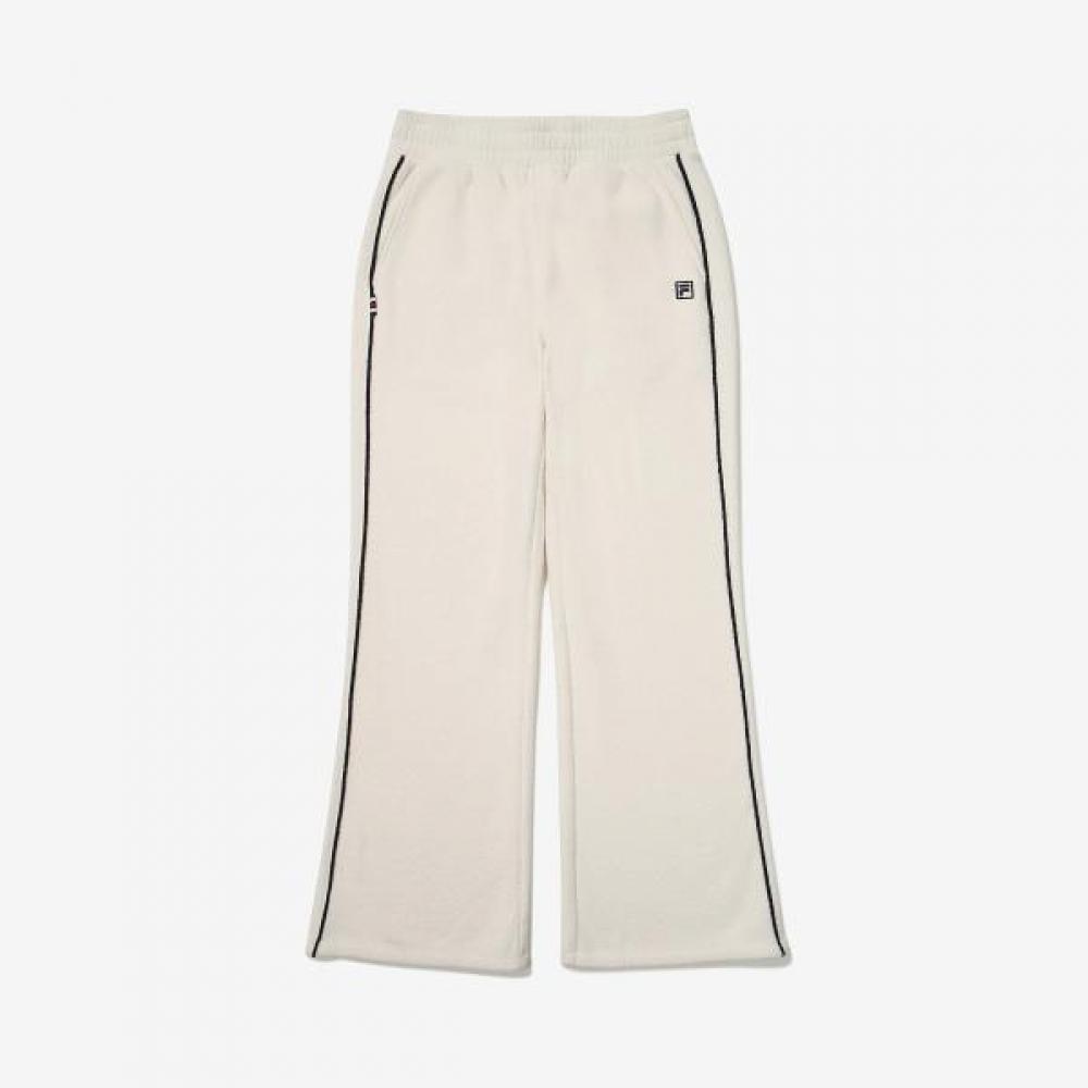 Fila Tennis Fleece Terry Bootcut Pants CREAM/W85