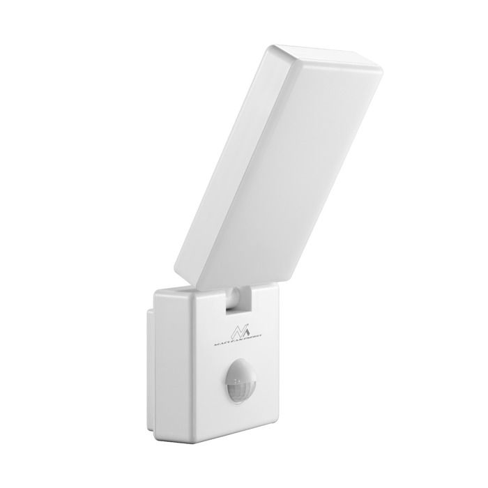 Lampe led - maclean - mce516 w - 10w - détecteur de mouvement pir - ip65 800lm 4000k