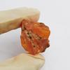 Natural Orange Sapphire Loose Gemstone 74.75 Ct Rough Uncut September Birthstone for Gem Collections