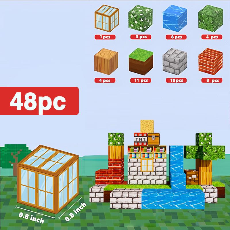 Children's Magnetic Building Blocks: Educational Construction Toy