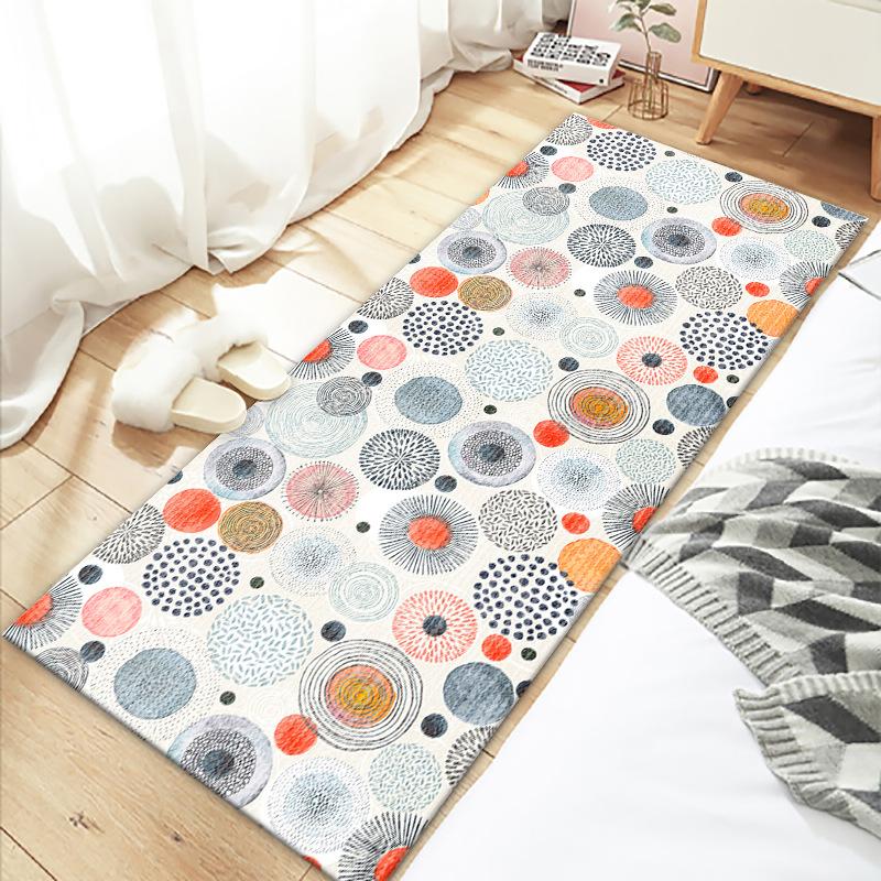 Bedroom Bedside Carpet Cute Room Underbed Floor Mat Small Carpet Long Strip Home Mat