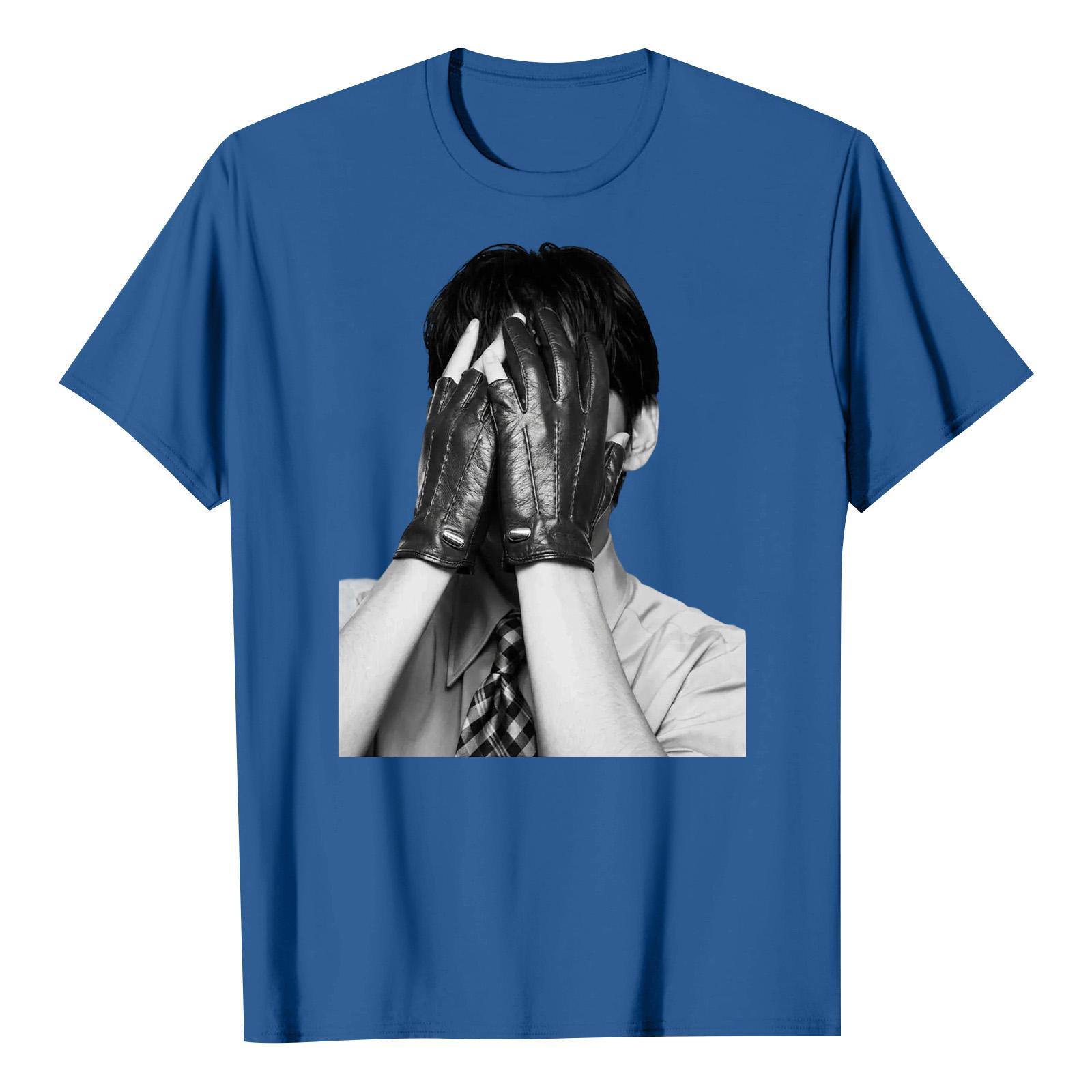 

Женская повседневная футболка с коротким рукавом и принтом букв XL