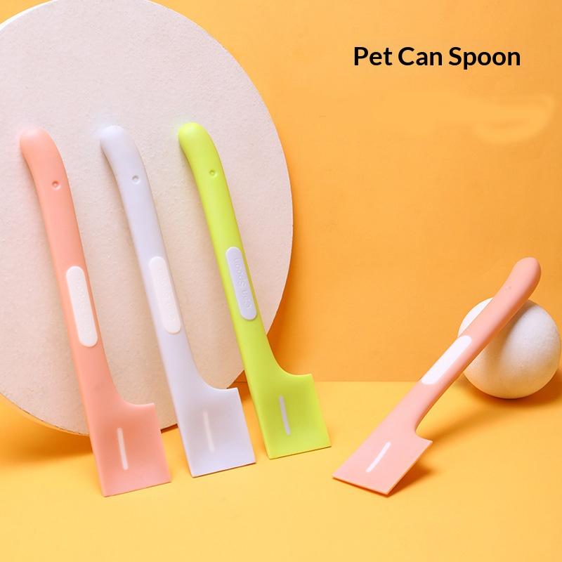 Pet Can Spoon Multifunctional Can Opener Wet/Dry Food Scoop for Cats Feeding Mixing Spoon Scoop Pet Dining Supplies