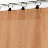 Panneau a anneaux voile tisse 140 x 240 cm Linke camel