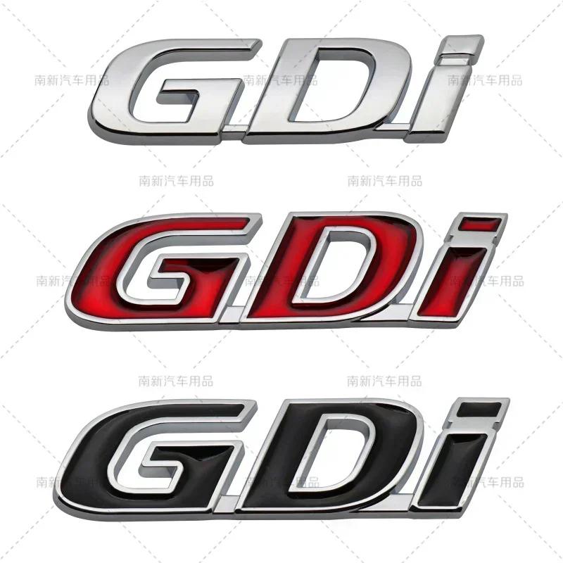 Autocolant 3D metal TGDI T GDI logo pentru apărătoare laterală pentru portbagaj din spate pentru Hyun-dai