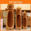 Topped Long Orange Strip Capybara Plush Toy Cute Doll Girl Kid Birthday Gift