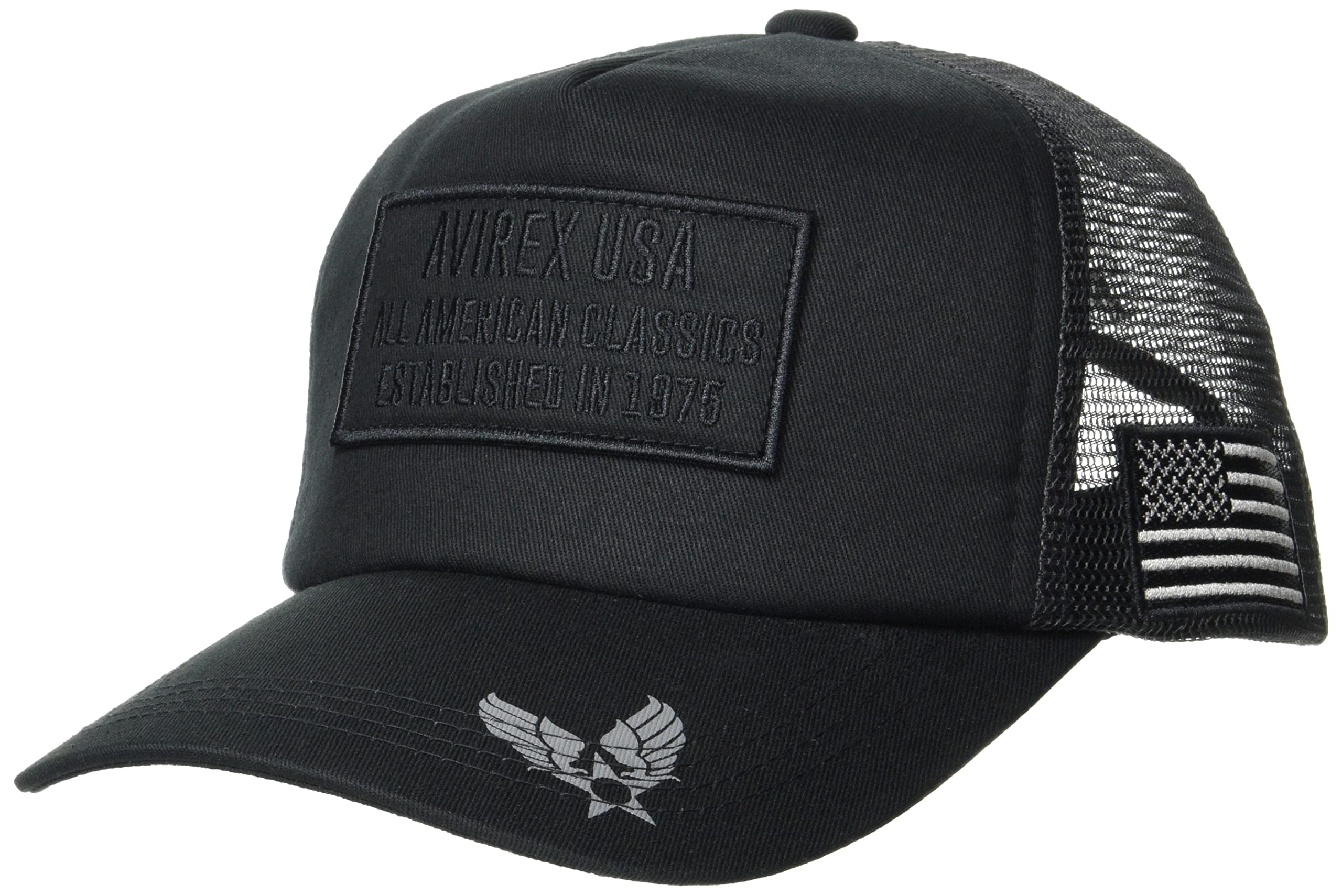 

Кепка AX ВОЕННЫЙ ПАТЧ СЕТЧАТАЯ КЕПКА Черная Голова [AVIREX] 80 окружность 57-59см