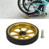 Aluminum Alloy Folding Bike Easy Wheel 82mm Widened Bea  Easy Wheel for   3sixty Folding Bike