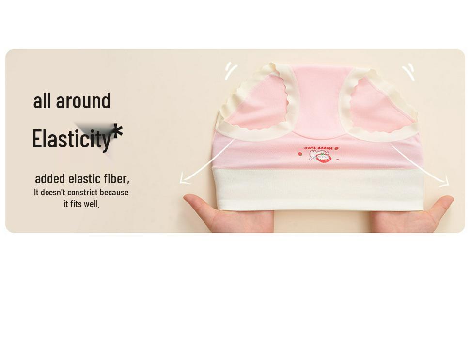 Dívčí bavlněné kalhotky s vysokým pasem - Měkké, pohodlné pro děti