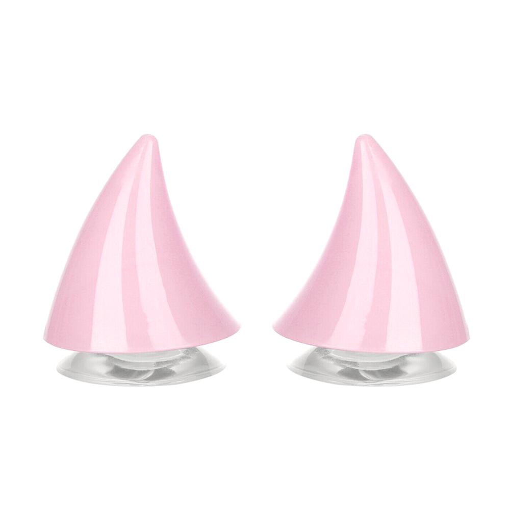 2 шт., украшение в виде рога дьявола, мотоциклетный шлем, украшение на присоске, аксессуары «сделай сам»