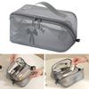 Travel Mesh Makeup Bag Portable Multifunctional Travel Toiletries Organizer Large Capacity Makeup Case