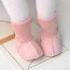 Winter Velvet Soft Sole Baby Toddler Shoes & Socks, 0-12 Months