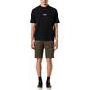 STONE ISLAND Classic Crew Neck Letter Short Sleeve T-Shirt Men Tops Black K1S1521000-37S0091-V0029