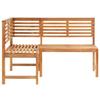 Banc d'angle - vidaXL - 140 cm - Bois d'acacia massif - 3 personnes - Extérieur