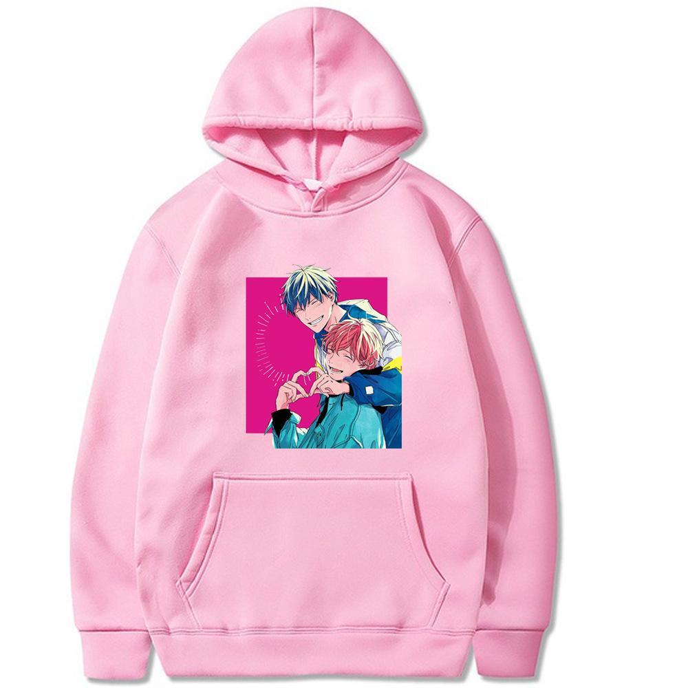 Banana Fish Autunm Winter Printed Men Hoodie Brand Hoody Y2K Clothes Vintage Fashion Casual Unisex Long Sleeve Pullovers