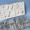 300pcs Spring Assortment Kit - 20 Sizes Galvanized Steel Compression/Tension/Extension Springs for Mechanical DIY Home Repairs