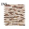 Self-adhesive Mosaic Wall Tiles 3D Gel Faux Stickers, Easy Peel & Stick Backsplash Tile Background Decoration Vintage Brick Wallpaper for Kitchen,