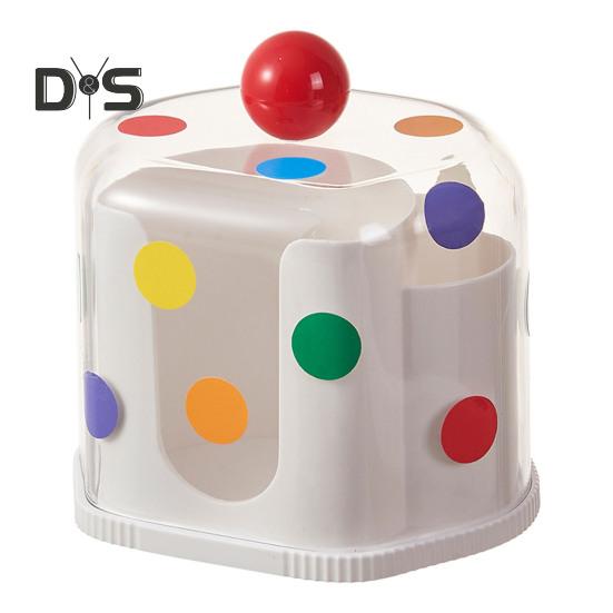 

Держатель для ватных дисков, футляр для хранения косметики, большая емкость, пылезащитный прозрачный диспенсер для ватных дисков, держатель для тампонов белый