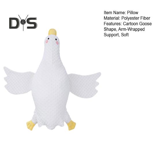 Säuglingskissen mit Sicherheitsgurt, Gänseform, Einschlafhilfe für Babys, Sleep Buddy, verhindert Milcherbrechen, Arm-Wickel-Unterstützung, beruhigendes Schlafspielzeug für Babys, Nacken