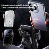 Smart Sensing Car Phone Holder 15W Qi Wireless Charging Motorized Air Vent Car Mount Charging Stand Rotatable Cable Port